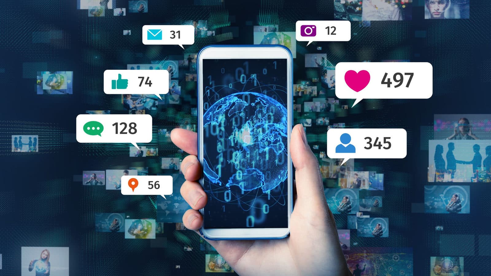 La viralité des réseaux sociaux