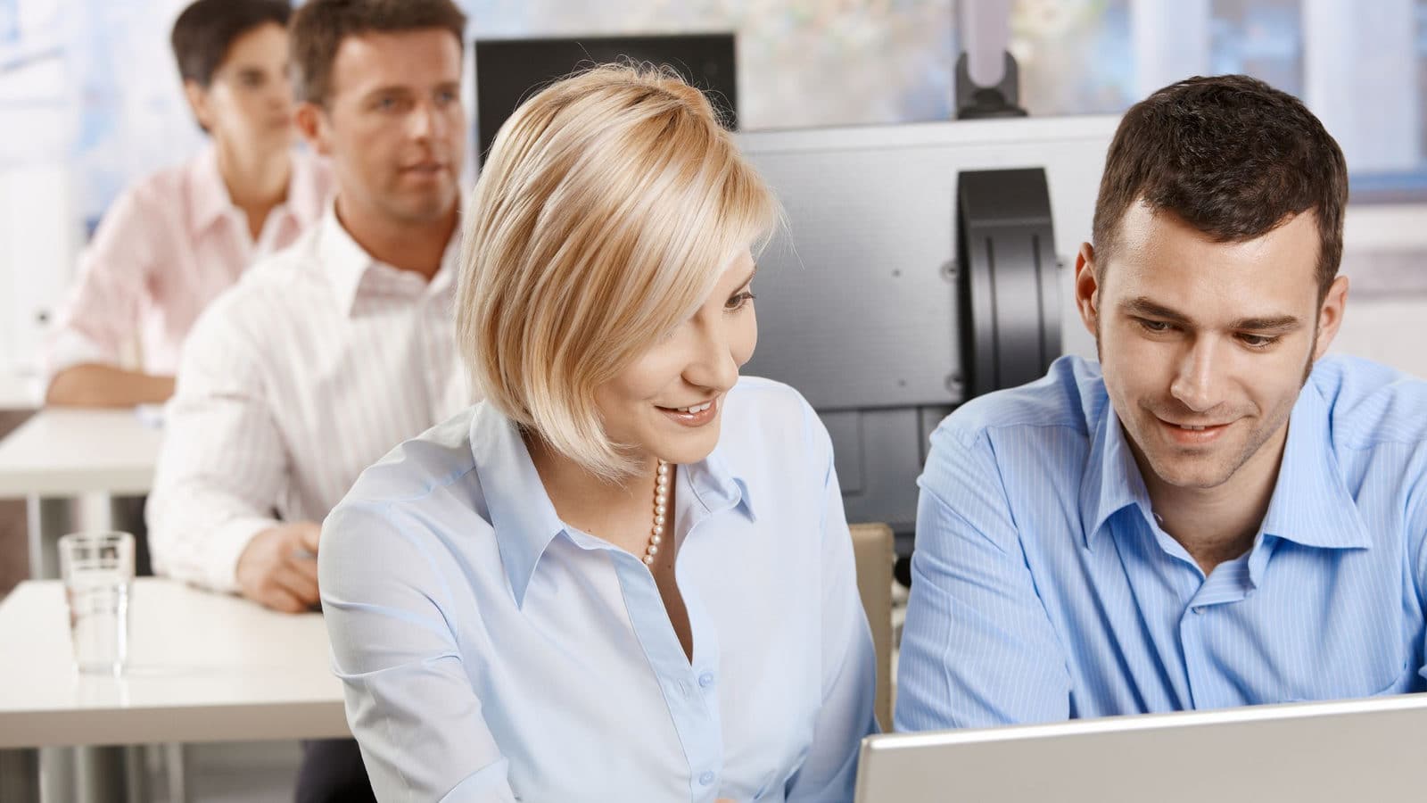 Des apprenants en salle de formation